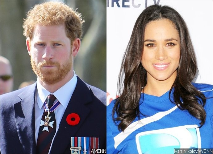 Prince Harry and Meghan Markle Spotted Sharing a Kiss in Public for the First Time