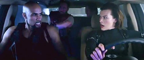 'Resident Evil: Retribution' Clips: Rolls Royce Chase and Alice Vs. Ada Wong Showdown