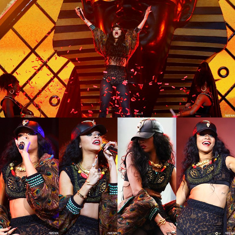 Rihanna Closes Barclayscard Wireless Festival in London