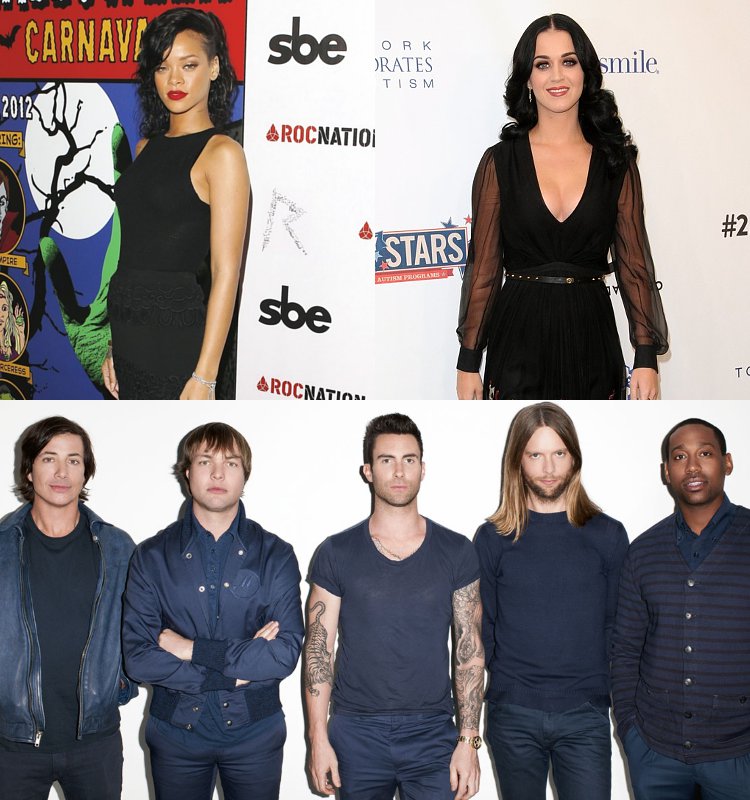 Rihanna, Katy Perry, Maroon 5 and More Fight Pandora Over 'Internet Radio Fairness Act'