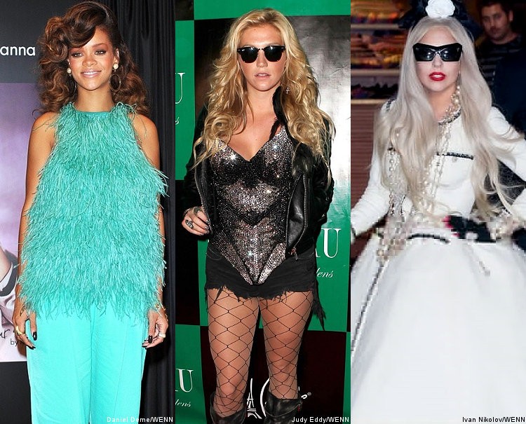 Report: Rihanna, Ke$ha and Lady GaGa Banned From Dance Category at Grammys