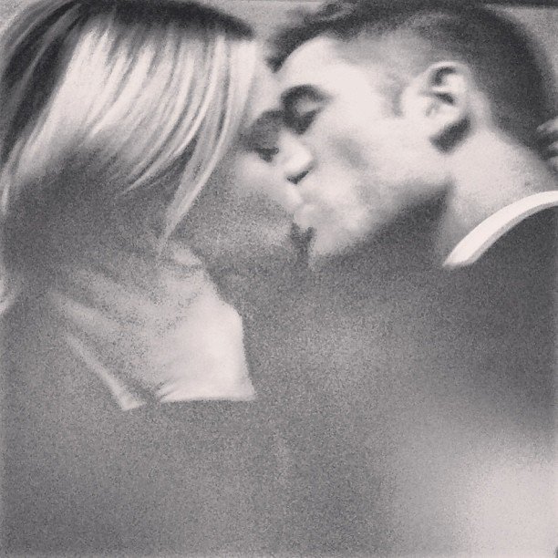 Robert Pattinson Locks Lips With Female Model in Leaked Dior Ad