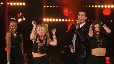 Robin Thicke Performs 'Blurred Lines' on 'America's Got Talent'