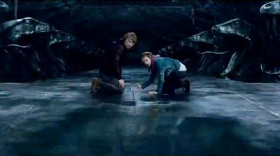 Ron and Hermione Destroy Horcrux in New 'Deathly Hallows: Part II' Clip