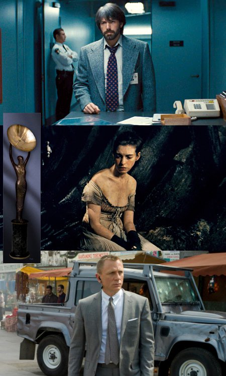 Satellite Awards 2012 Nominations in Movie: 'Argo', 'Les Miserables', 'Skyfall' and More