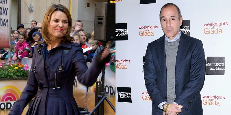Savannah Guthrie Denies Giving Matt Lauer Middle Finger Gesture on 'Today'
