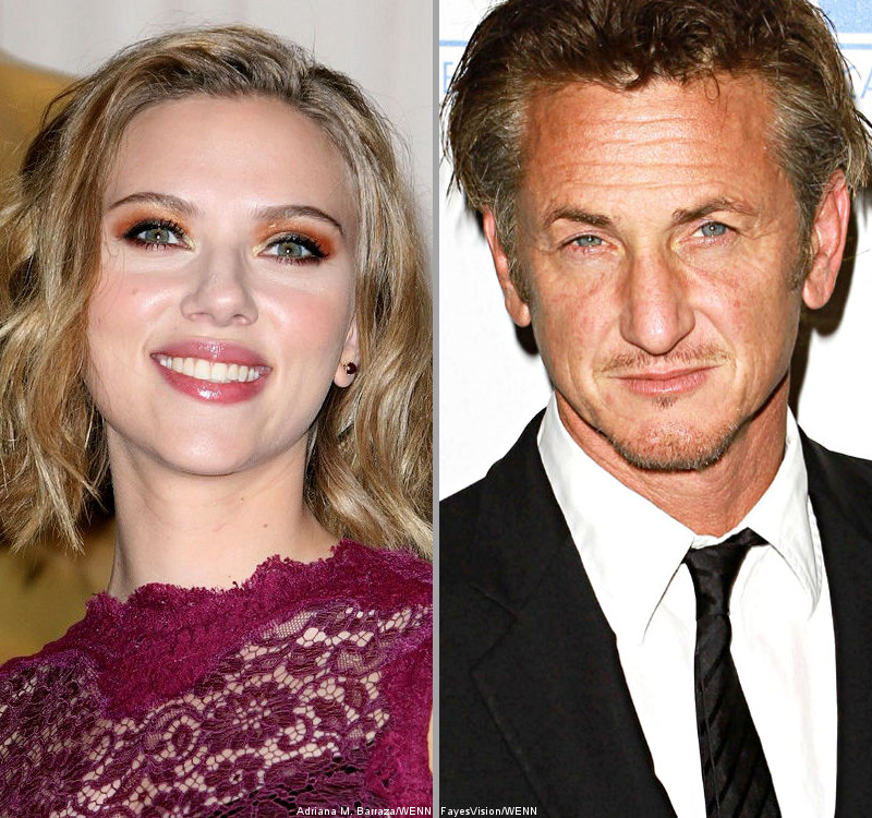 Scarlett Johansson Makes Out With Sean Penn at a Bar