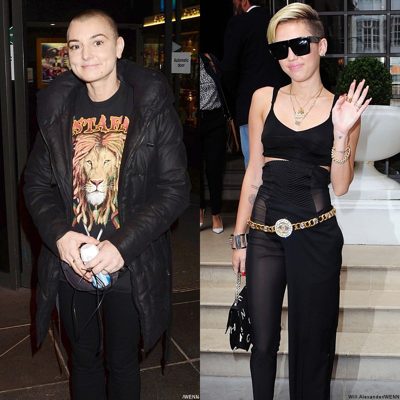 Sinead O'Connor Calls Miley Cyrus 'Stupid' in Expletive Second Letter