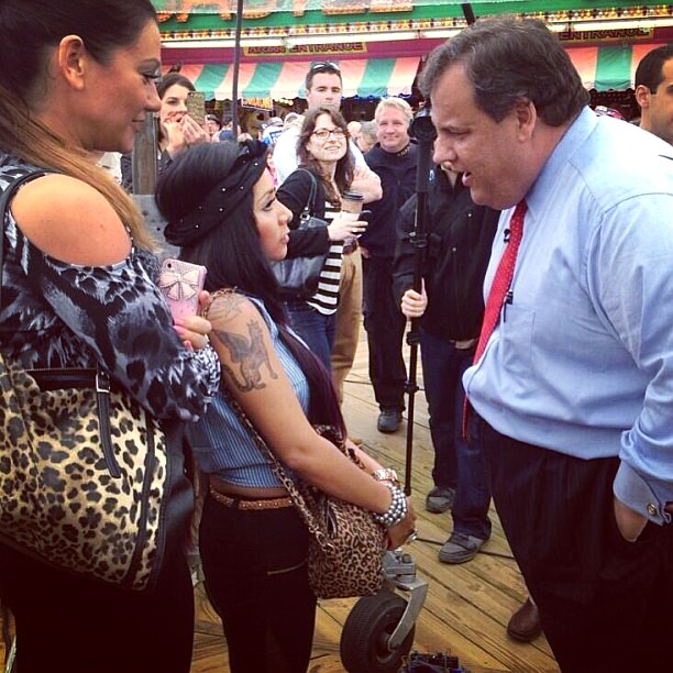 Video: Snooki Has Awkward Meeting With Gov. Chris Christie