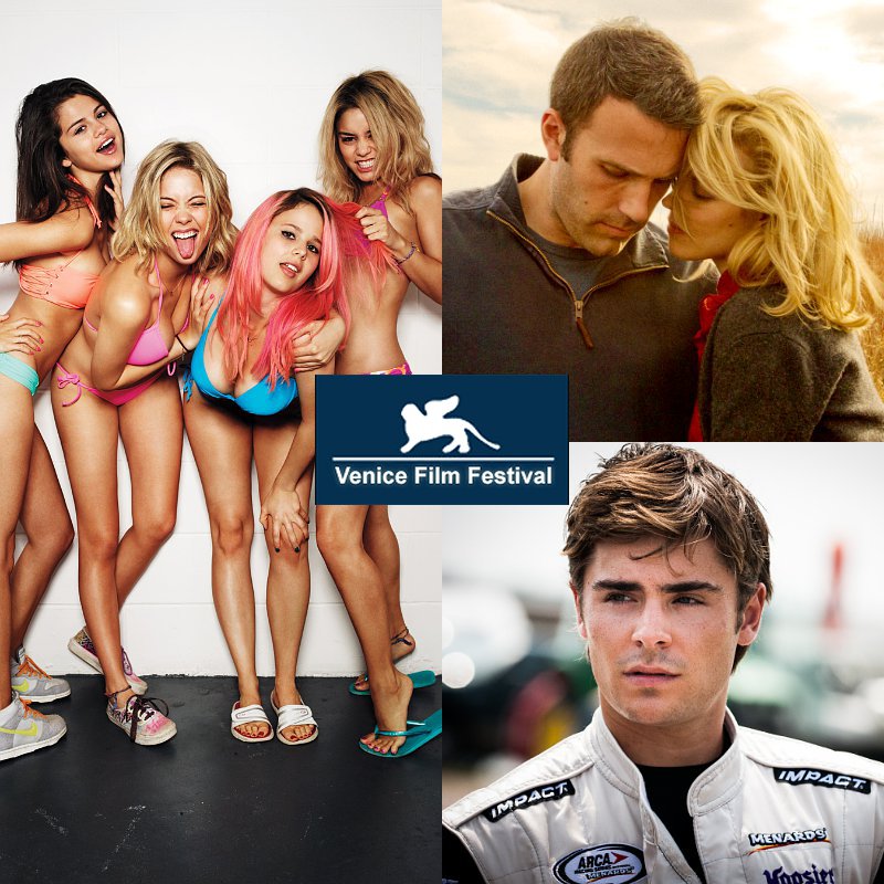 'Spring Breakers', 'To the Wonder' and 'At Any Price' to Compete at Venice Film Festival