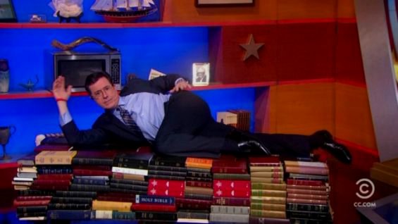 Stephen Colbert Pokes Fun at Obama's Inauguration on 'The Colbert Report'