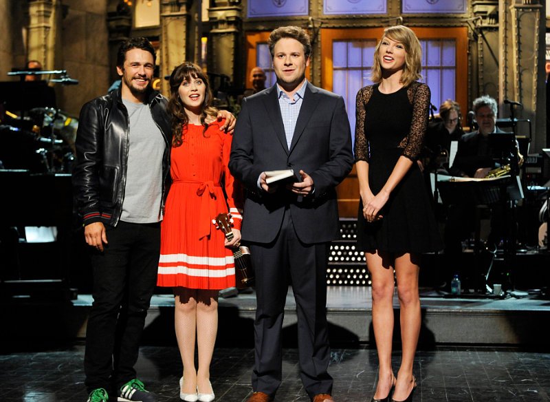 Video: Taylor Swift and James Franco Make Surprise Cameo on Seth Rogen-Hosted 'SNL'