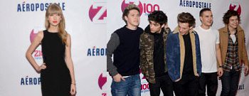 Taylor Swift and One Direction Perform at Z100's Jingle Ball 2012
