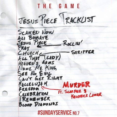 The Game Releases New Track 'Murder' Featuring Kendrick Lamar and Scarface
