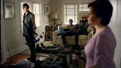 'The Walking Dead' Featured in Time Warner Super Bowl Spot
