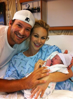 Tony Romo Shares First Picture of His Baby Boy