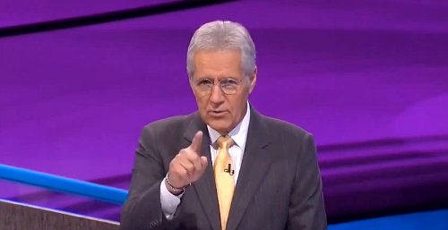 Video: Alex Trebek Spits Rap Lyrics on 'Jeopardy!'