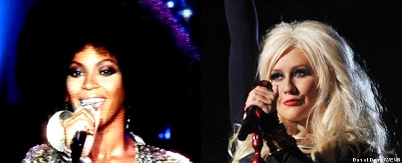 Video: Beyonce and Christina Aguilera Salute Michael Jackson