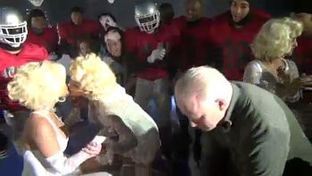 Video: Madonna Serenades and Smooches Nicki Minaj