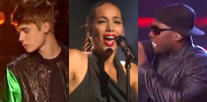 Videos: Justin Bieber, Pitbull, Leona Lewis and 50 Cent Perform on 'X Factor' Finale