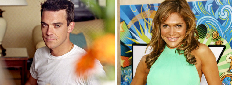 Robbie Williams Rumored to Have Proposed Girlfriend Ayda Field, Again