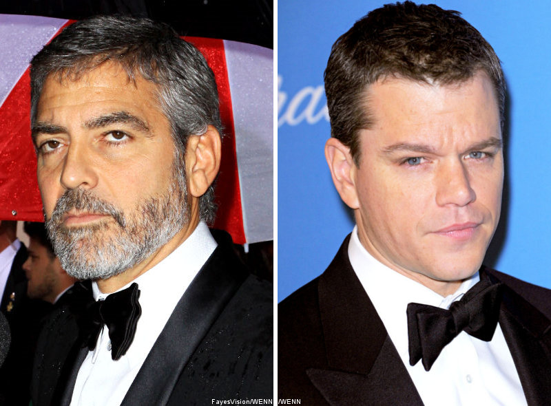 George Clooney to Help Matt Damon Grabbing Sexiest Man Alive Again