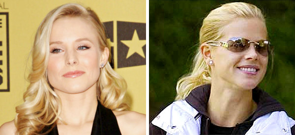 Kristen Bell 'Hates' Her Elin Nordegren Look Alike