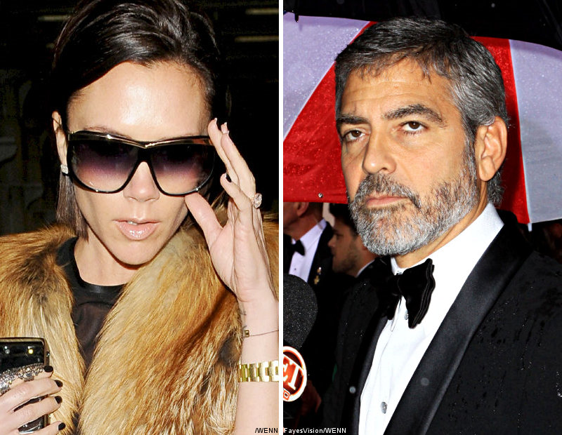 Victoria Adams Nervous When Sharing Plane With George Clooney