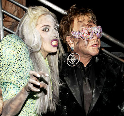 Lady GaGa to Pay Tribute to Elton John at AIDS Gala