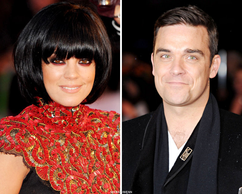 Lily Allen: Robbie Williams Too Young for BRITs' Lifetime Achievement
