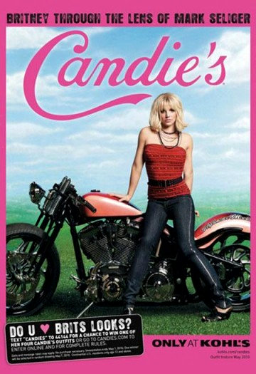 Pictures of Britney Spears' New Candies Ads Come Out