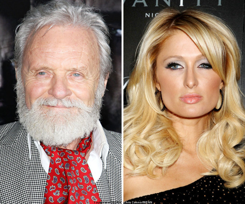 Anthony Hopkins Blasts Skinny Paris Hilton
