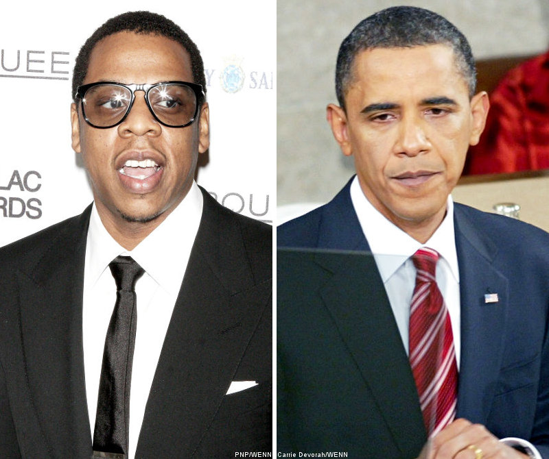 Jay-Z Visits U.S. President Barack Obama at the White House