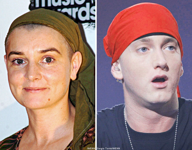 Sinead O'Connor Chucks Son's Eminem Album