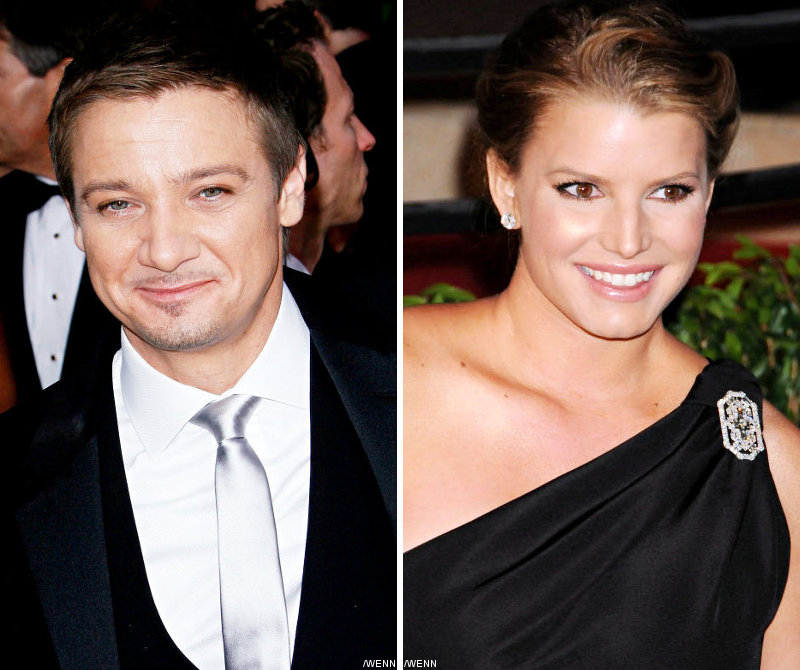 Being Rumored Dating Jessica Simpson, Jeremy Renner Startled