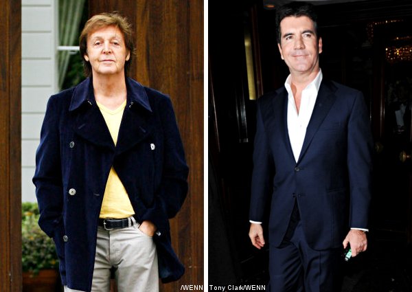 Paul McCartney and Simon Cowell Appear in 2010 Millionaire List