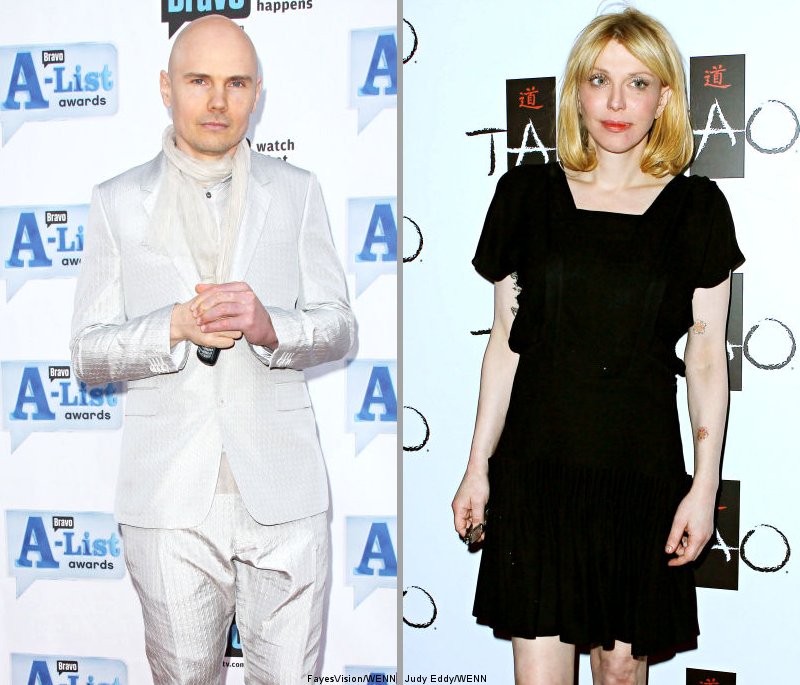 Billy Corgan Criticizes Courtney Love on Twitter