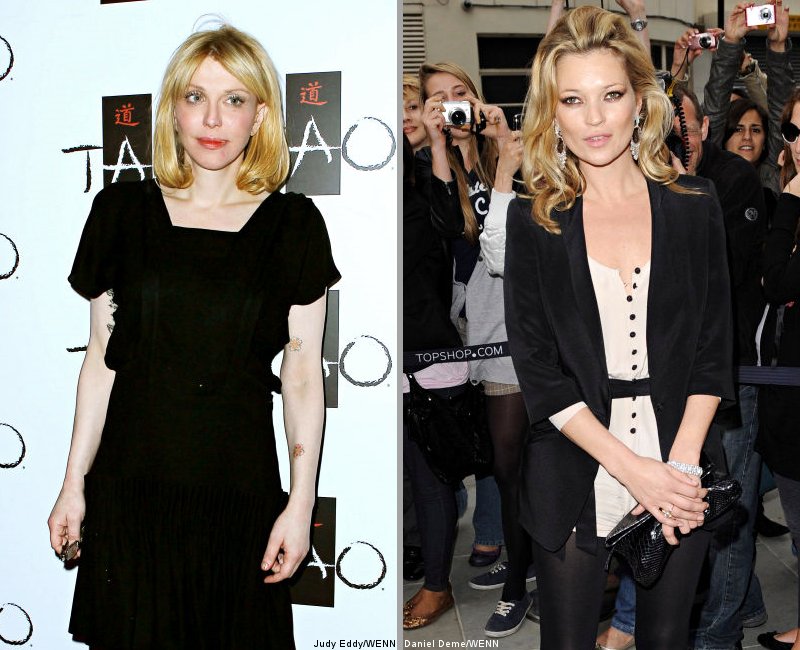 Courtney Love Confesses About Having Lesbian Fling With Kate Moss