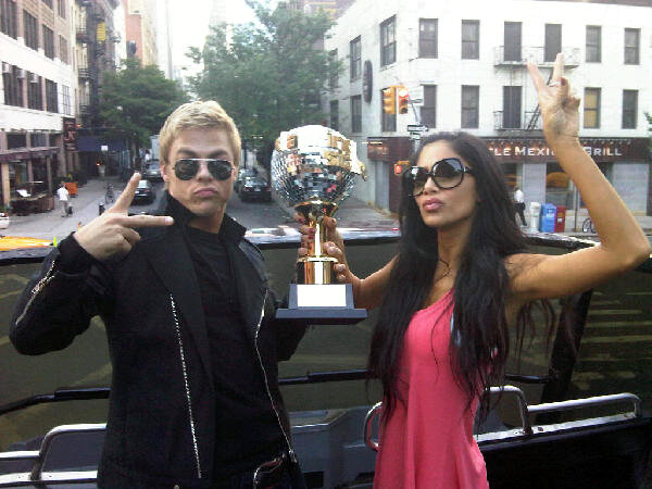 Nicole Scherzinger Paraded Around Town After 'DWTS' Win