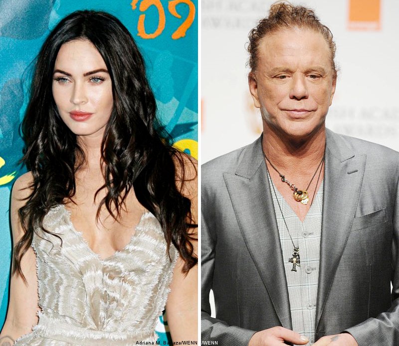 Megan Fox Honors Mickey Rourke With Tattoo on Her Ribs