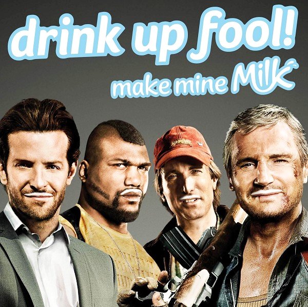 Usher and 'The A-Team' Stars Grace New Make Mine Milk Promotion