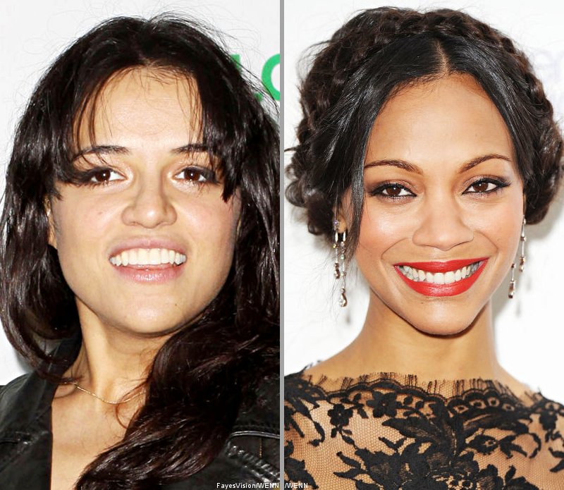Michelle Rodriguez Confirmed Zoe Saldana's Engagement