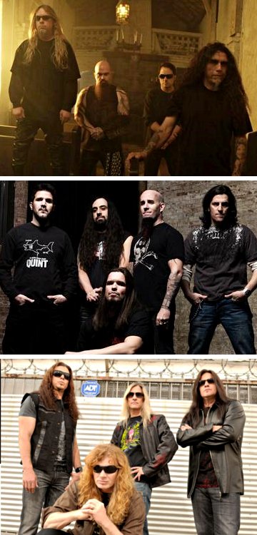 Slayer, Anthrax, Megadeth to Reunite for American Carnage Tour