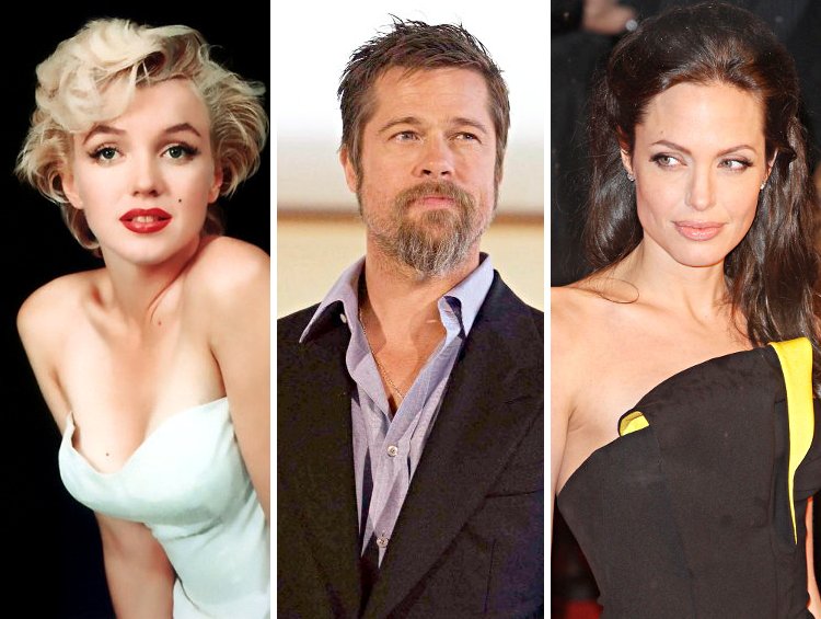 Marilyn Monroe Wants Brad Pitt and Angelina Jolie Move Into Her Death House