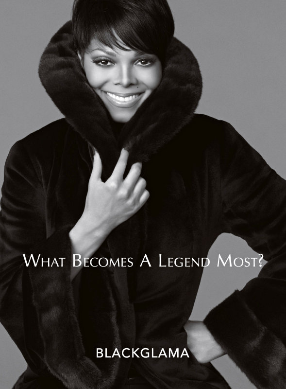 Picture: Janet Jackson Fronting New BlackGlama Campaign
