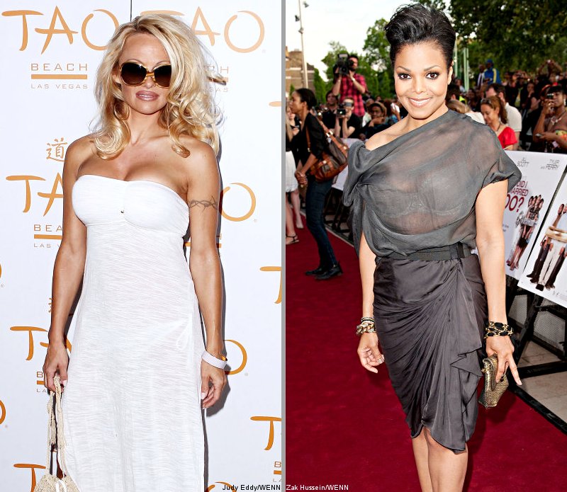 Pamela Anderson Slams Janet Jackson for Supporting Fur