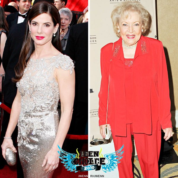 2010 Teen Choice Awards: Sandra Bullock and Betty White's Hip-Hop Dance-Off