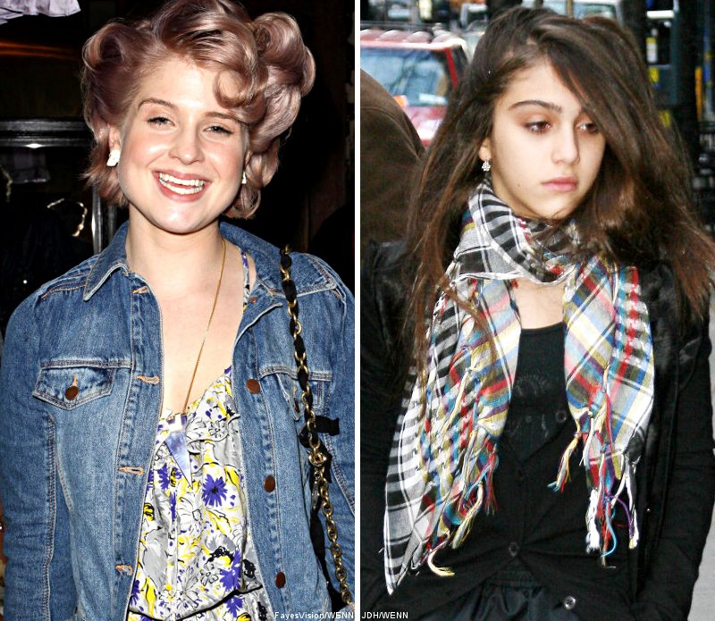 Madonna's Daughter Cheers Up Kelly Osbourne