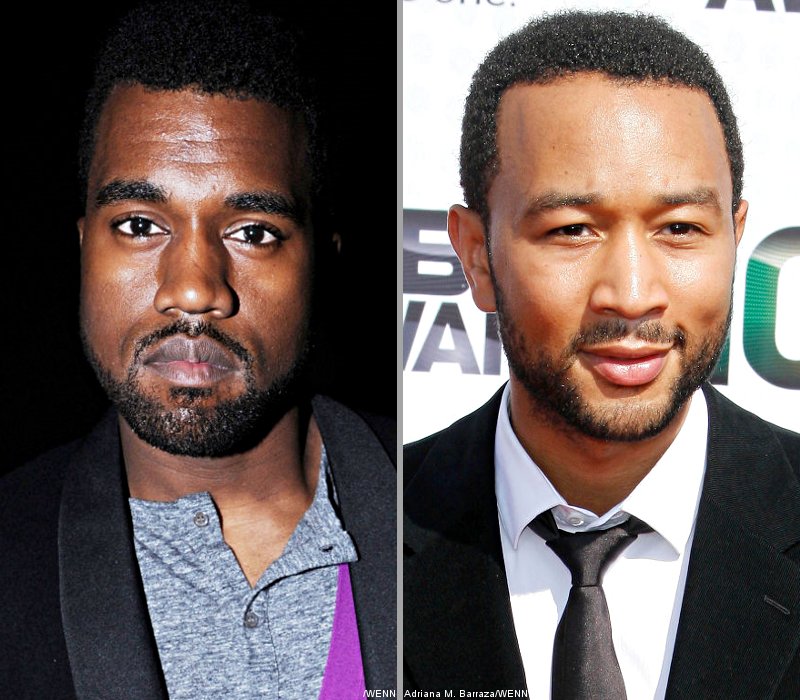 Video: Kanye West Took the Stage With John Legend on the Piano