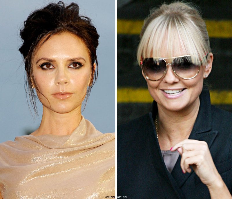 Victoria Adams and Emma Bunton Got Flat Tyre on the Same Day